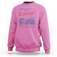 Will You Come To My Cottage This Summer Sweatshirt LGBT Romance Hockey Fan