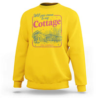 Will You Come To My Cottage This Summer Sweatshirt LGBT Romance Hockey Fan