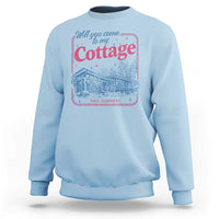 Will You Come To My Cottage This Summer Sweatshirt LGBT Romance Hockey Fan