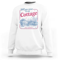 Will You Come To My Cottage This Summer Sweatshirt LGBT Romance Hockey Fan