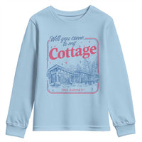 Will You Come To My Cottage This Summer Youth Sweatshirt LGBT Romance Hockey Fan