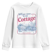 Will You Come To My Cottage This Summer Youth Sweatshirt LGBT Romance Hockey Fan