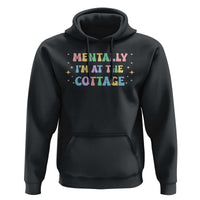 LGBT Romance Hockey Hoodie Mentally Im At The Cottage Team Hollanov Fan