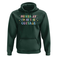 LGBT Romance Hockey Hoodie Mentally Im At The Cottage Team Hollanov Fan