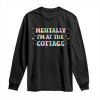 LGBT Romance Hockey Long Sleeve Shirt Mentally Im At The Cottage Team Hollanov Fan