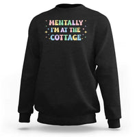 LGBT Romance Hockey Sweatshirt Mentally Im At The Cottage Team Hollanov Fan