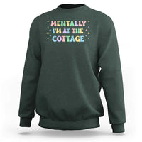 LGBT Romance Hockey Sweatshirt Mentally Im At The Cottage Team Hollanov Fan