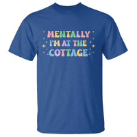 LGBT Romance Hockey T Shirt Mentally Im At The Cottage Team Hollanov Fan