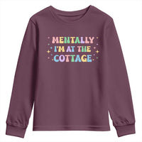 LGBT Romance Hockey Youth Sweatshirt Mentally Im At The Cottage Team Hollanov Fan