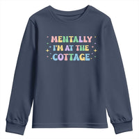 LGBT Romance Hockey Youth Sweatshirt Mentally Im At The Cottage Team Hollanov Fan