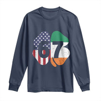Six Seven 6 7 St Patricks Day Long Sleeve Shirt 67 Meme Irish American Ireland Flag Lucky Shamrocks