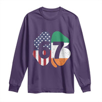 Six Seven 6 7 St Patricks Day Long Sleeve Shirt 67 Meme Irish American Ireland Flag Lucky Shamrocks