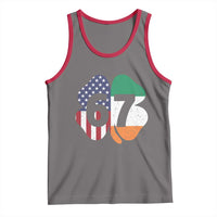 Six Seven 6 7 St Patricks Day Tank Top 67 Meme Irish American Ireland Flag Lucky Shamrocks