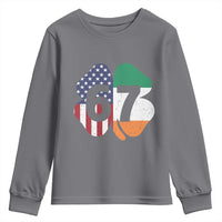 Six Seven 6 7 St Patricks Day Youth Sweatshirt 67 Meme Irish American Ireland Flag Lucky Shamrocks