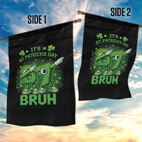 Its St Patricks Day 67 Bruh Garden Flag Funny Shamrock Six Seven 6 7 Meme Gen Alpha