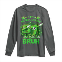Its St Patricks Day 67 Bruh Long Sleeve Shirt Funny Shamrock Six Seven 6 7 Meme Gen Alpha
