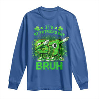 Its St Patricks Day 67 Bruh Long Sleeve Shirt Funny Shamrock Six Seven 6 7 Meme Gen Alpha