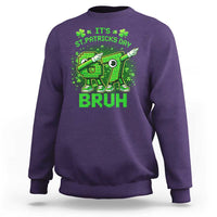 Its St Patricks Day 67 Bruh Sweatshirt Funny Shamrock Six Seven 6 7 Meme Gen Alpha