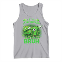 Its St Patricks Day 67 Bruh Tank Top Funny Shamrock Six Seven 6 7 Meme Gen Alpha