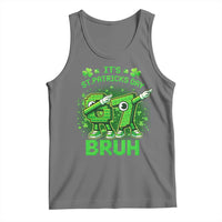 Its St Patricks Day 67 Bruh Tank Top Funny Shamrock Six Seven 6 7 Meme Gen Alpha