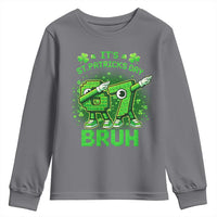 Its St Patricks Day 67 Bruh Youth Sweatshirt Funny Shamrock Six Seven 6 7 Meme Gen Alpha