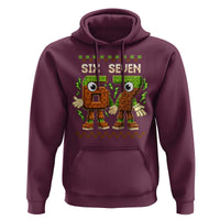 Six Seven Brainrot Italian Funny 67 Hoodie Checkered Kids Gaming Meme