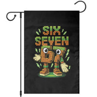 Six Seven Brainrot Italian Funny 67 Kids Gaming Meme Garden Flag