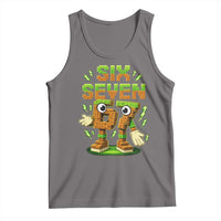 Six Seven Brainrot Italian Funny 67 Kids Gaming Meme Tank Top