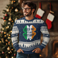 Funny Birthday St Patricks Day Ugly Christmas Sweater Beer Me Its My Birthday Ireland Irish Shamrock