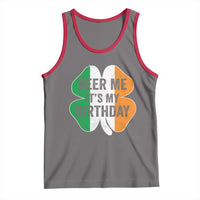 Funny Birthday St Patricks Day Tank Top Beer Me Its My Birthday Ireland Irish Shamrock