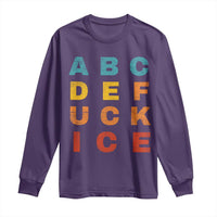 Fck Ice Long Sleeve Shirt Retro Protest Chinga La Migra Subtle FDT