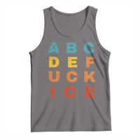 Fck Ice Tank Top Retro Protest Chinga La Migra Subtle FDT