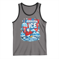 Abolish Ice Tank Top Subtle FDT Penguin Slush Drink Funny Summer Chill Mode