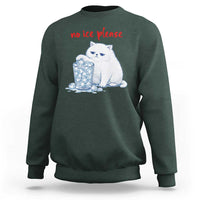 Abolish Ice Protest Sweatshirt Subtle FDT Cat Meme No Ice Please
