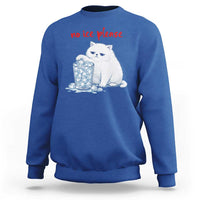 Abolish Ice Protest Sweatshirt Subtle FDT Cat Meme No Ice Please