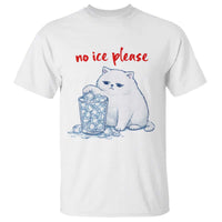 Abolish Ice Protest T Shirt Subtle FDT Cat Meme No Ice Please