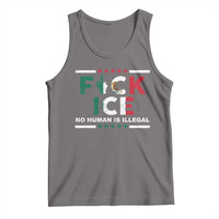 Fck Ice Tank Top Mexico Flag Mexican Immigrant Anti Immigration Enforcement