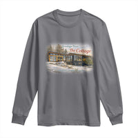 Coming To The Cottage Long Sleeve Shirt Retro LGBT Romance Hockey Fan