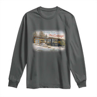 Coming To The Cottage Long Sleeve Shirt Retro LGBT Romance Hockey Fan