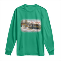 Coming To The Cottage Long Sleeve Shirt Retro LGBT Romance Hockey Fan