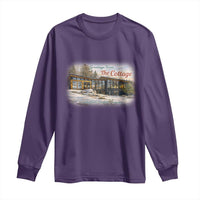 Coming To The Cottage Long Sleeve Shirt Retro LGBT Romance Hockey Fan