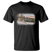 Coming To The Cottage T Shirt Retro LGBT Romance Hockey Fan