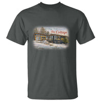 Coming To The Cottage T Shirt Retro LGBT Romance Hockey Fan