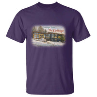 Coming To The Cottage T Shirt Retro LGBT Romance Hockey Fan