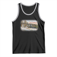 Coming To The Cottage Tank Top Retro LGBT Romance Hockey Fan