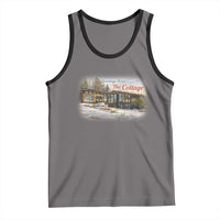 Coming To The Cottage Tank Top Retro LGBT Romance Hockey Fan