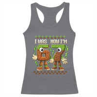 I Was 6 Now Im 7 7th Birthday 67 Meme Racerback Tank Top Six Seven Checkered Kids Gaming Meme