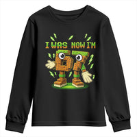 I Was 6 Now Im 7 7th Birthday 67 Meme Youth Sweatshirt Funny 6 7 Birthday Six Seven Kids Gaming