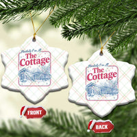 Team Hollanov Fan Ceramic Ornament Mentally Im At The Cottage LGBT Romance Hockey