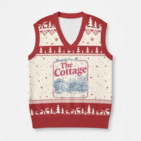 Team Hollanov Fan V-Neck Knit Sweater Vest Mentally Im At The Cottage LGBT Romance Hockey